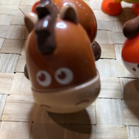 Vintage Plastic cowboy, sheriff and two animals - Picture 3 of 6